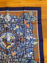 Load image into Gallery viewer, Hermes Silk Twill Scarf “Turandot” by Natsuno Hidaka