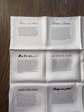 Load image into Gallery viewer, Special VIP Hermes silk twill scarf “16 Carres Double Face”