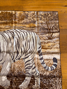 Hermes Silk Scarf Tigre Du Bengale by Robert Dallet
