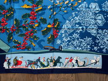 Load image into Gallery viewer, Hermes Cashmere and Silk GM Shawl “Neige d’Antan” by Cathy Latham 140.