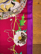 Load image into Gallery viewer, Hermes Silk Twill Scarf “Fauna et Flora du Texas” by Kermit Oliver.