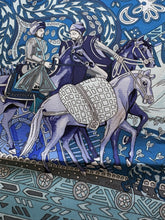 Load image into Gallery viewer, Hermes Silk Scarf “CAVALIERS DU CAUCASE” by Annie Faivre