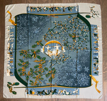 Load image into Gallery viewer, Hermes Cashmere and Silk GM Shawl “Neige d’Antan” 140
