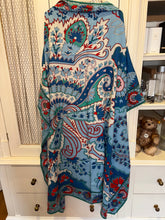 Load image into Gallery viewer, Hermes Cashmere/Silk Shawl “Paisley from Paisley” 140