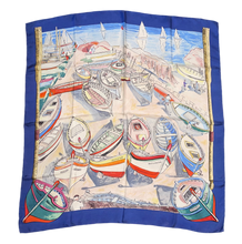 Load image into Gallery viewer, Hermes Silk Scarf «Barcarolle» by Philippe Dauchez.