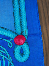 Load image into Gallery viewer, Hermès Cashmere/Silk Shawl Brandebourgs 140