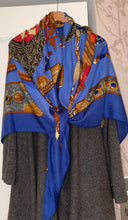 Load image into Gallery viewer, Hermes Cashmere and Silk GM Shawl “Tibet” by Cathy Latham 140.