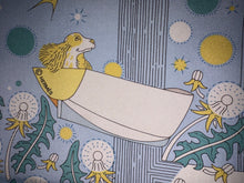 Load image into Gallery viewer, Hermes Silk Twill Scarf “L'Esprit s'Envole” by Dimitri Rybaltchenko.