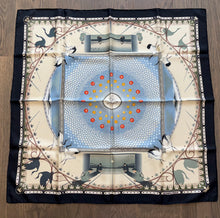 Load image into Gallery viewer, Hermes Silk Scarf “Chaque Rencontre Est Unique” by Hajime Katagiri