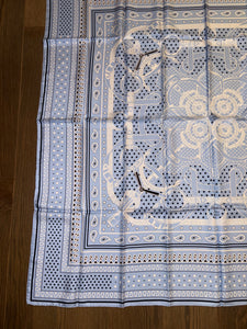 Hermes Silk GM Shawl “Eperon d’Or Bandana” by Henri d’Origny 140.