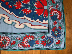 Hermes Cashmere/Silk Shawl “Paisley from Paisley” 140