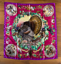 Load image into Gallery viewer, Hermes Silk Twill Scarf “Fauna et Flora du Texas” by Kermit Oliver.