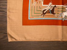 Load image into Gallery viewer, Hermes Cashmere and Silk Scarf “La Pani Shar Pawnee” by Kermit Oliver 140.
