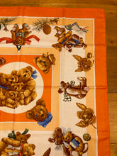 Load image into Gallery viewer, Hermes Cashmere and Silk Scarf « Confidents Des Cœurs » by Loїc Dubigeon.