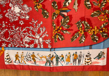 Load image into Gallery viewer, Hermes Cashmere and Silk GM Shawl “Neige d’Antan” by Cathy Latham 140