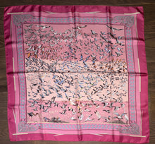 Load image into Gallery viewer, Hermes Silk Scarf “Libres Comme l'Air” by Annie Faivre