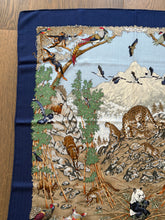 Load image into Gallery viewer, Hermes Cashmere/Silk Scarf “Sichuan” by Robert Dallet.