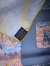 Load image into Gallery viewer, Hermes Silk GM Shawl «Eleftheria» designed by Elias Kafouros 140.