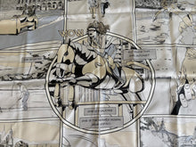 Load image into Gallery viewer, Hermes Silk Twill Double Sided Scarf WOW by Ugo Bienvenu