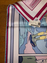 Load image into Gallery viewer, Hermes Silk Twill Double Sided Scarf WOW by Ugo Bienvenu
