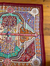 Load image into Gallery viewer, Hermes Cashmere/Silk Shawl “Aux Portes Du Palais” by Christine Henry 140