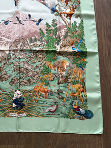 Hermes Silk Twill Scarf “Sichuan” by Robert Dallet.