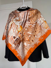 Load image into Gallery viewer, Hermes Silk Scarf “De Passage à Moscou” by  Nathalie Vialars.