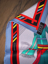 Load image into Gallery viewer, Hermes Vintage Silk Scarf “Aux Sports d'Hiver”.