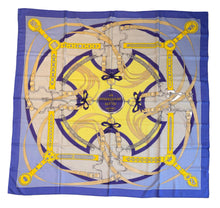 Load image into Gallery viewer, Hermes Cashmere/Silk Shawl “La Promenade du Matin” by Henri d'Origny 140