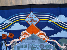 Load image into Gallery viewer, Hermes Cashmere and Silk GM Shawl “La Maison des Carres ” by Pierre Marie 140