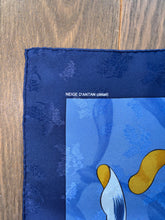 Load image into Gallery viewer, Hermes Silk jacquard Scarf “Neige d’Antan Detail” by Cathy Latham.