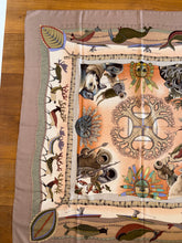 Load image into Gallery viewer, Hermes Cashmere/Silk Shawl “La Vie Du Grand Nord” 140