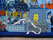 Load image into Gallery viewer, Hermes Cashmere and Silk GM Shawl “La Maison des Carres ” by Pierre Marie 140