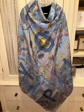 Load image into Gallery viewer, Hermes Silk GM Shawl «Eleftheria» designed by Elias Kafouros 140.