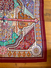 Load image into Gallery viewer, Hermes Cashmere/Silk Shawl “Aux Portes Du Palais” by Christine Henry 140