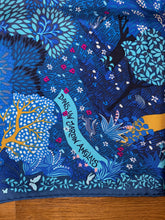 Load image into Gallery viewer, Hermes Silk Twill Scarf “Dans Un Jardin Anglais” by Alice Shirley.