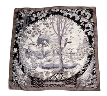 Load image into Gallery viewer, Hermes Silk Scarf “Jardins de la Nouvelle Angleterre” by Laurence Bourthoumieux (Toutsy)