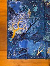 Load image into Gallery viewer, Hermes Silk Twill Scarf “Dans Un Jardin Anglais” by Alice Shirley.