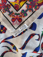 Load image into Gallery viewer, Hermes Cashmere and Silk GM Shawl “Lettres d’Erevan” by Karen Petrossian 140.