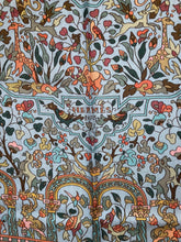Load image into Gallery viewer, Cashmere/Silk HERMES shawl “Les Jardins D'Armenie” by Karen Petrossian 140.