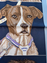 Load image into Gallery viewer, Hermes Vintage Silk Scarf “Jour de Casting” by Liz Stirling.
