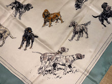 Load image into Gallery viewer, Hermes Silk Scarf «Race de chiens de chasse lI » by Karl Reille.