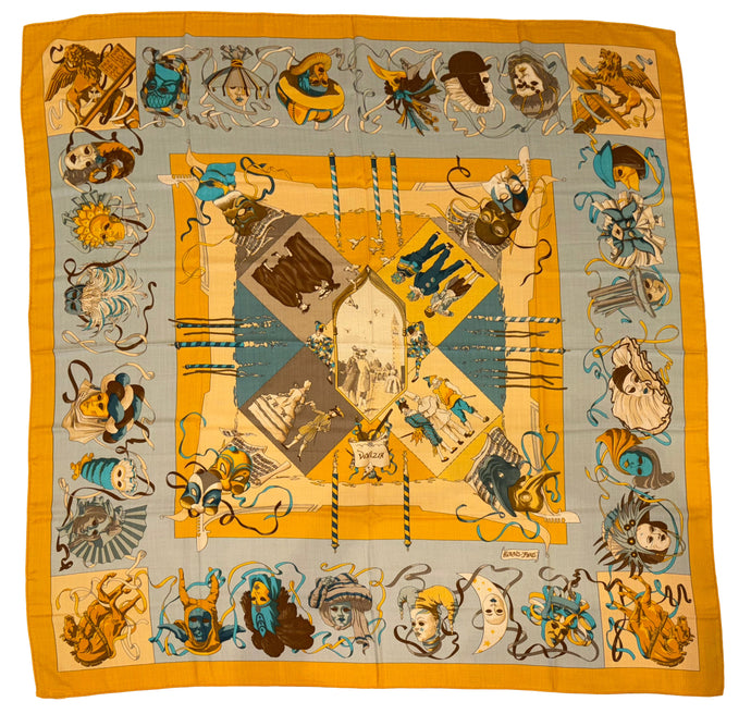 Hermes Cashmere/Silk Shawl “Venezia” 140