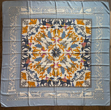 Load image into Gallery viewer, Hermes Cashmere/Silk Shawl “Early America” by Françoise de la Perriere 140