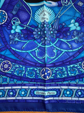 Load image into Gallery viewer, HERMES 100% SILK TWILL Scarf «Lumières de Paris» by Natsuno Hidaka.