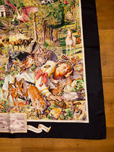 Load image into Gallery viewer, Limited edition Hermes Silk Twill Scarf “Madison Avenue” by Kermit Oliver.