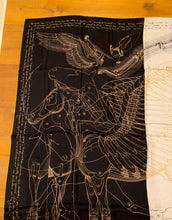 Load image into Gallery viewer, Hermes Silk Plume Scarf Le Pegase d’Hermes” by Christian Renonciat 140