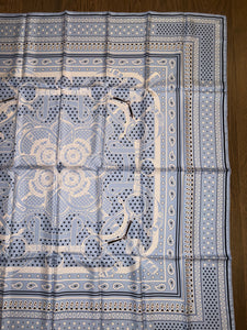 Hermes Silk GM Shawl “Eperon d’Or Bandana” by Henri d’Origny 140.