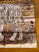 Load image into Gallery viewer, Hermes Silk Scarf Tigre Du Bengale by Robert Dallet