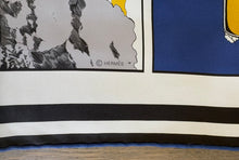 Load image into Gallery viewer, Hermes Silk Twill Double Sided Scarf WOW by Ugo Bienvenu